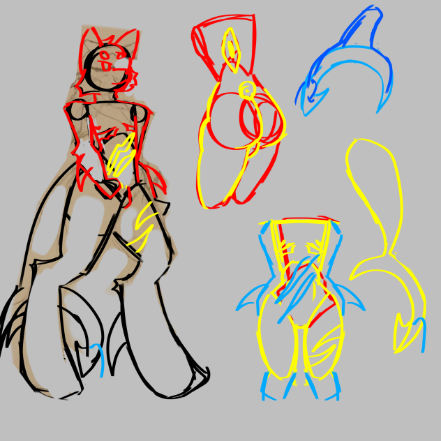 fursona ref sketch