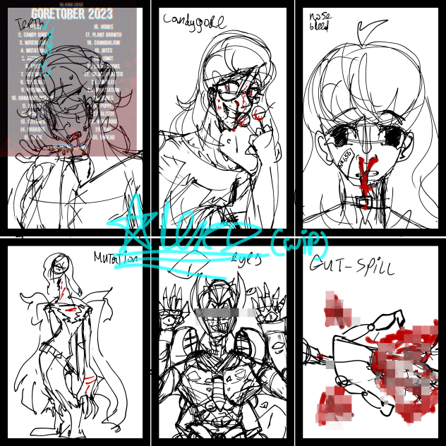 late goretober (wip) TW !!