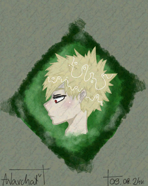 bakugou face study