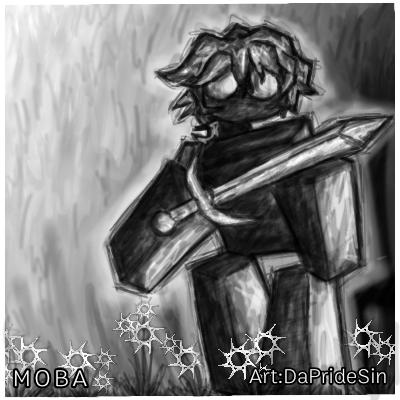 Fanart of MOBA's Forsaken character