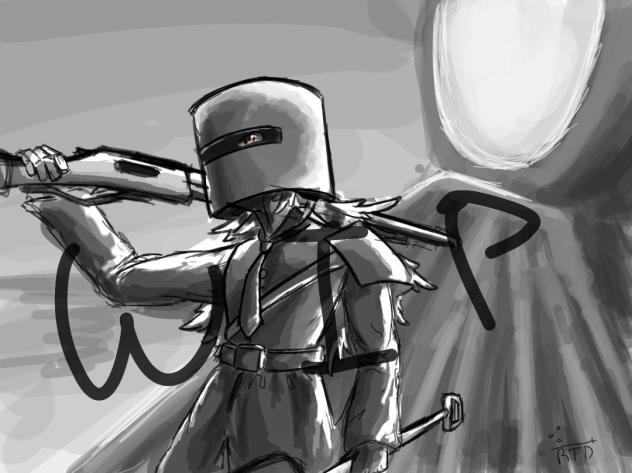 Alamo deadrails fanart wip - ibisPaint