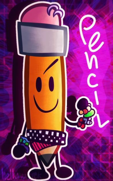 PENCIL WITH ACCESSORIES
