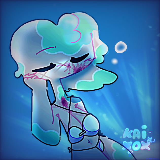 — 🩸☠️ — dead underwater — ☠️🩸 —