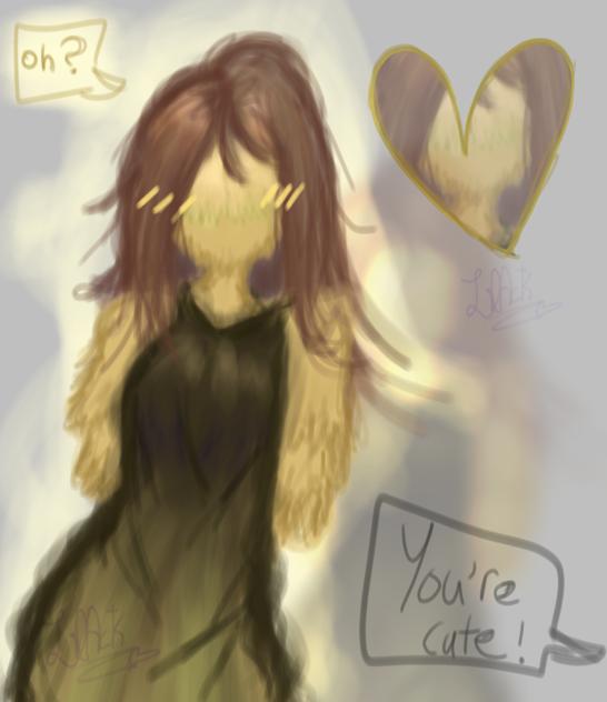 Plant girl and cyan friend