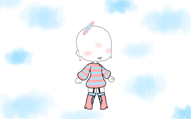 Gacha Outfit 1 Little girl Outfit