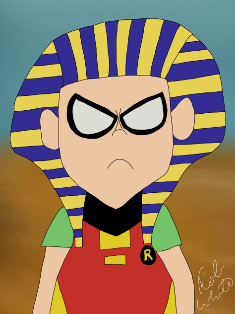 Egyptian Robin Teen Titans Go