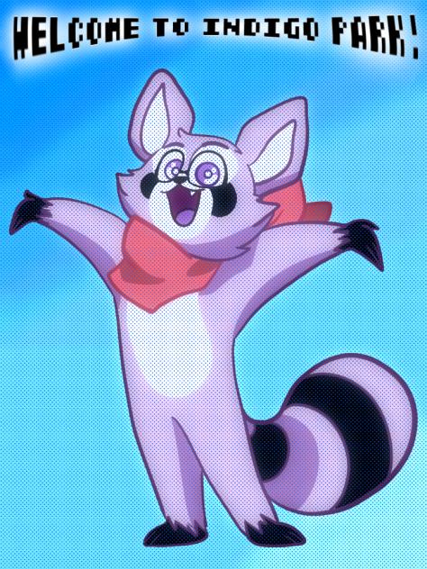 Rambley the raccoon (from Indigo Park)