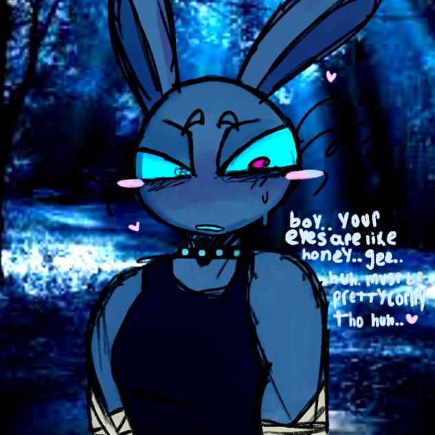 “Boy.. your eyes are like honey..”