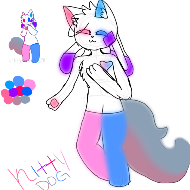 kittydog speedpaint