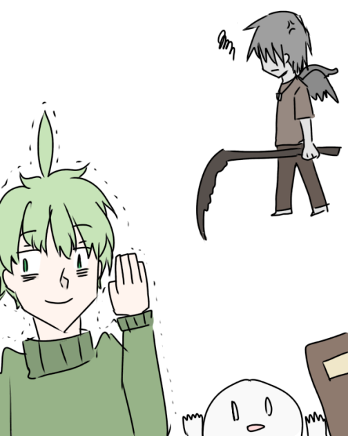 running from your old oc be like