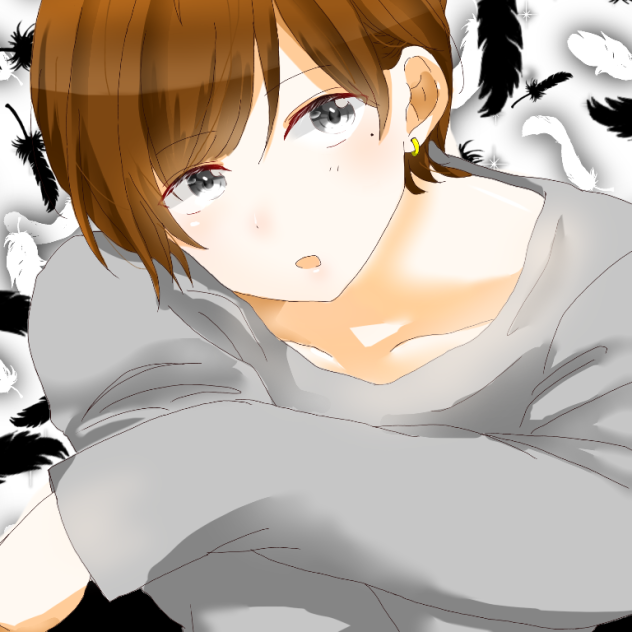 線画を塗らせて頂きました。