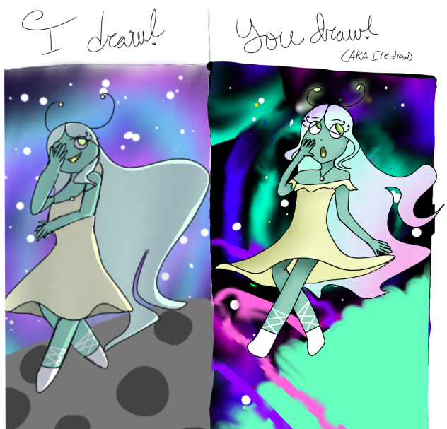 I did my own I draw, you draw ;-;