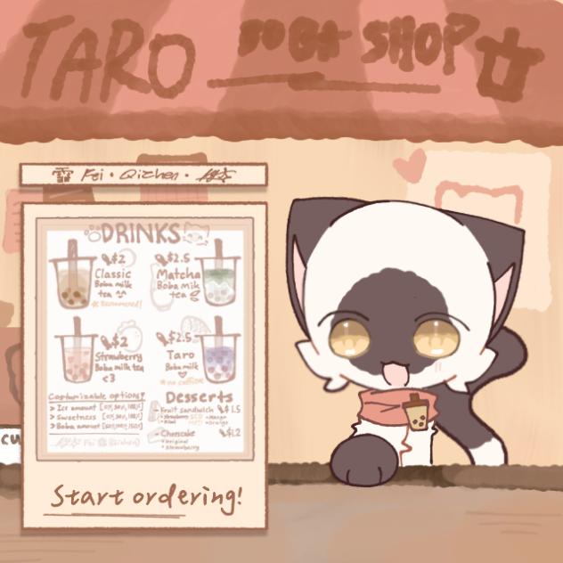TARO boba shop!