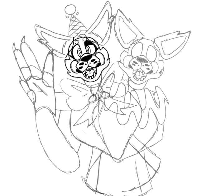 New fnaf oc sketch