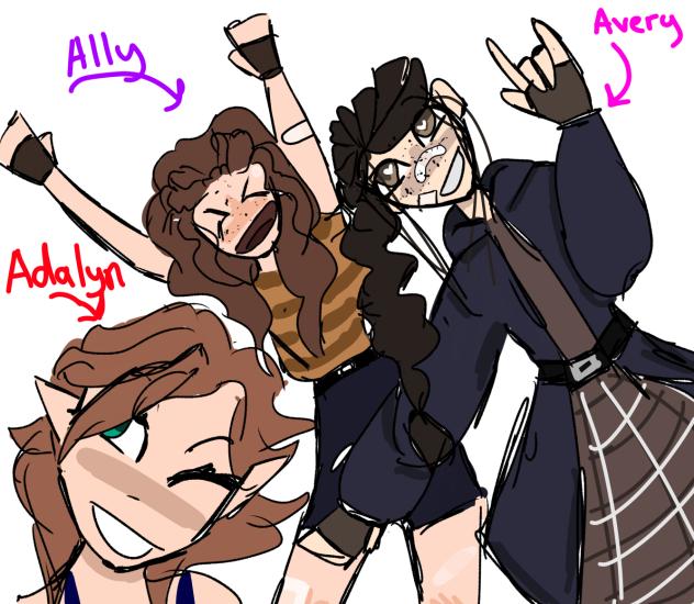 Me and my sisters OC’s
