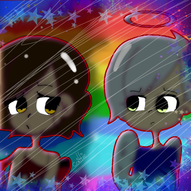 devil and angel - ibisPaint