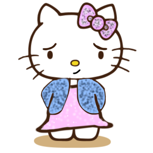 What is hello kitty hiding