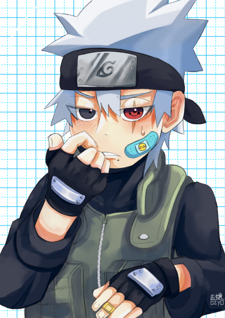 手当をさせてくれる仔カカシ