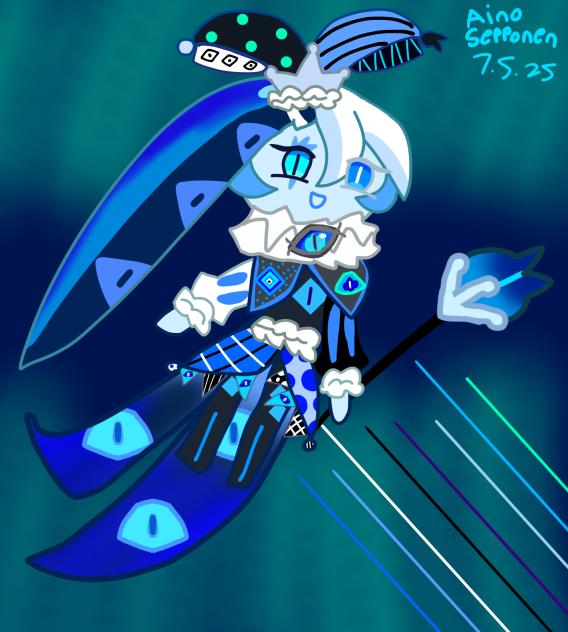 Shadow milk cookie!! (2) 🫐🥛🍪💙