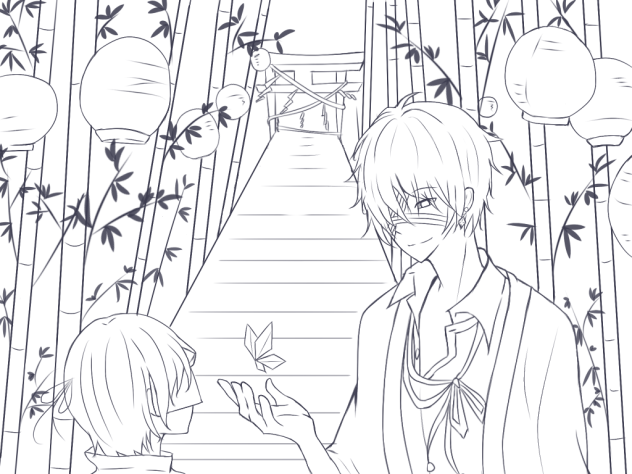 修正.神隠し(線画)