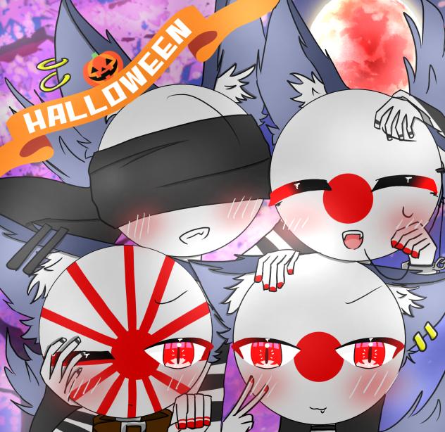 ハロウィン!!　日本家バージョン
