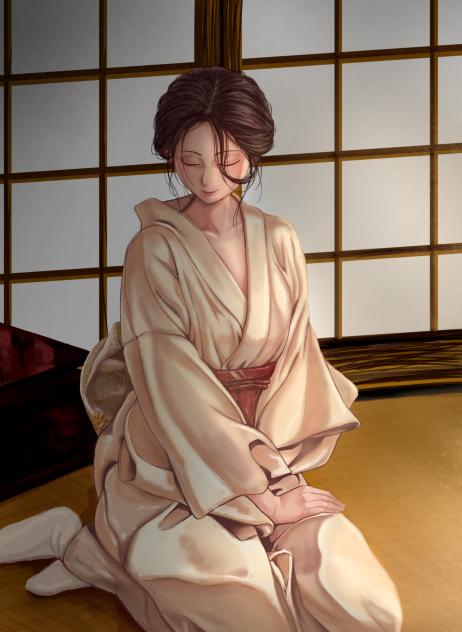 静夜の微笑