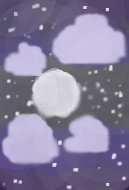 A night sky - ibisPaint