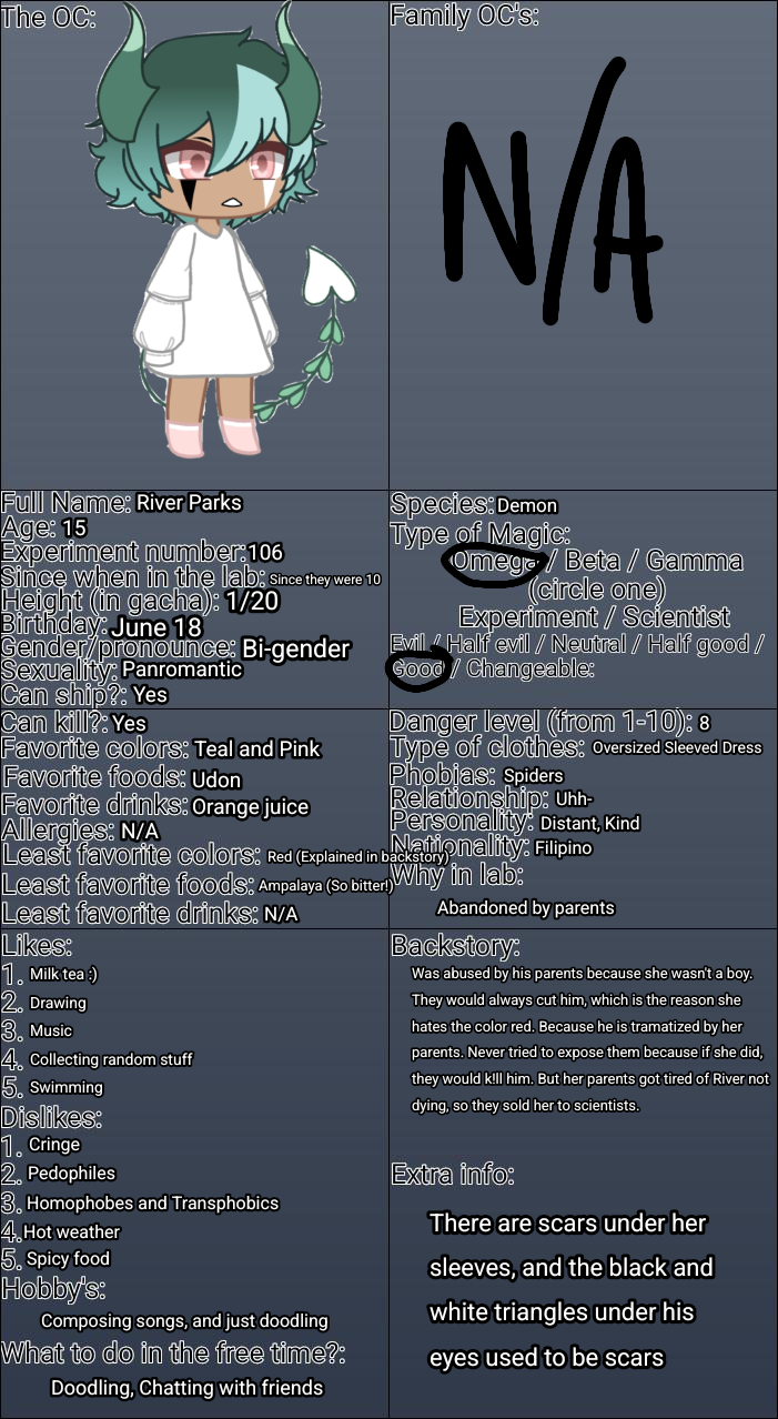 Character Sheet!! - ibisPaint