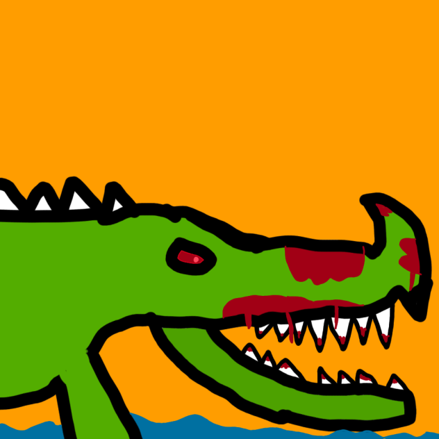 do u like my crocodile