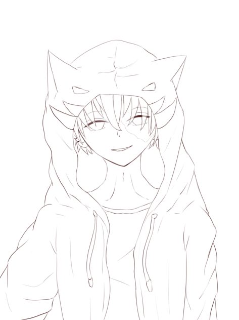 轟焦凍2 線画ver