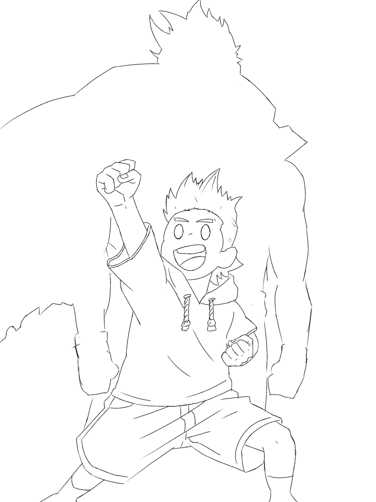 Sketch Draw - Mirio Togata - ibisPaint