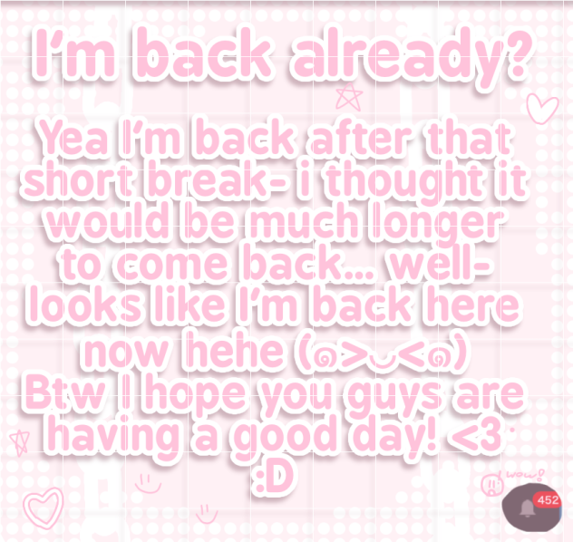 Why am I back so early⁉️