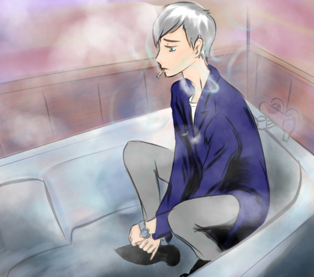 sad boy #1 - ibisPaint
