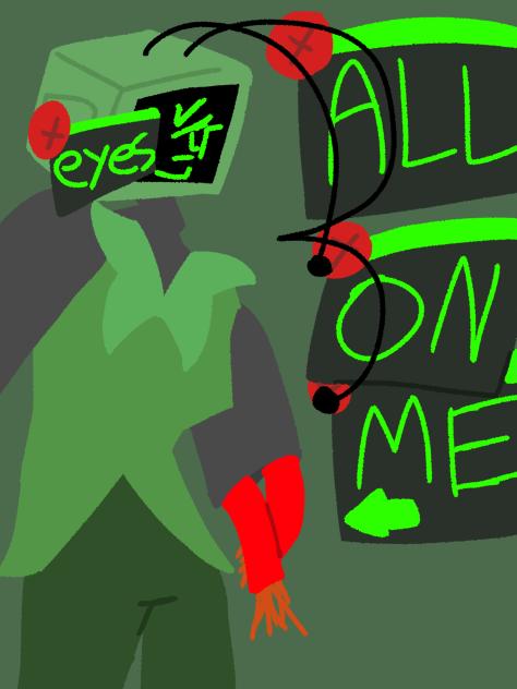 All eyes on me vee fanart