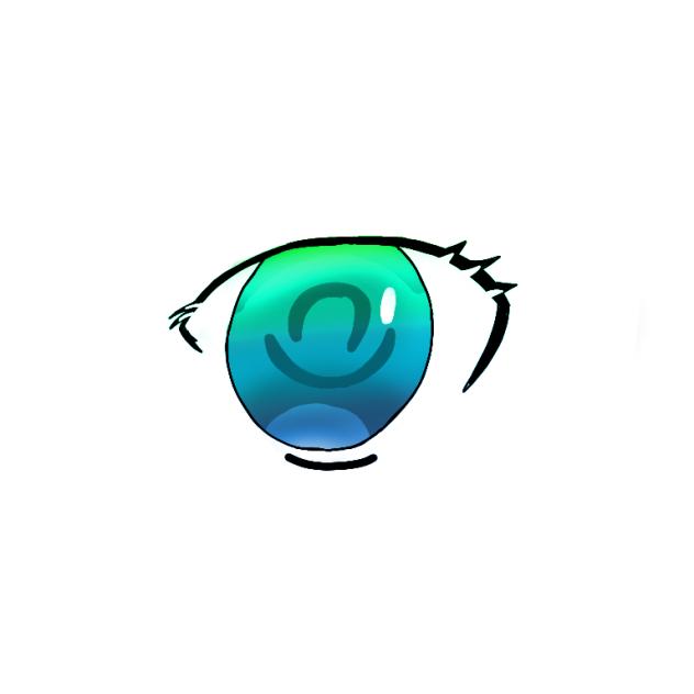 tried new method of painting eye