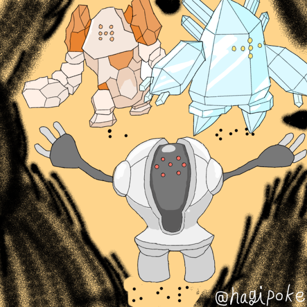 [ポケモン]レジ3匹