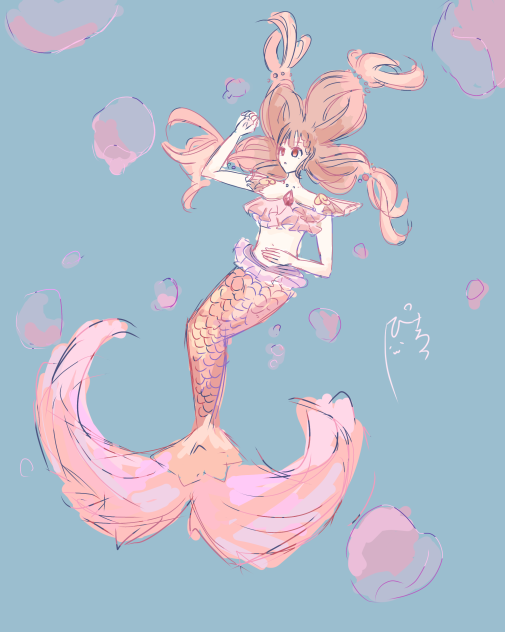 赤の人魚 - ibisPaint