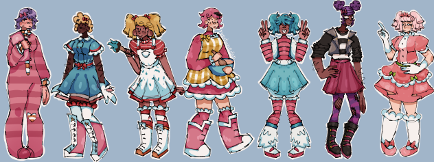 Some lalaloopsy girlies
