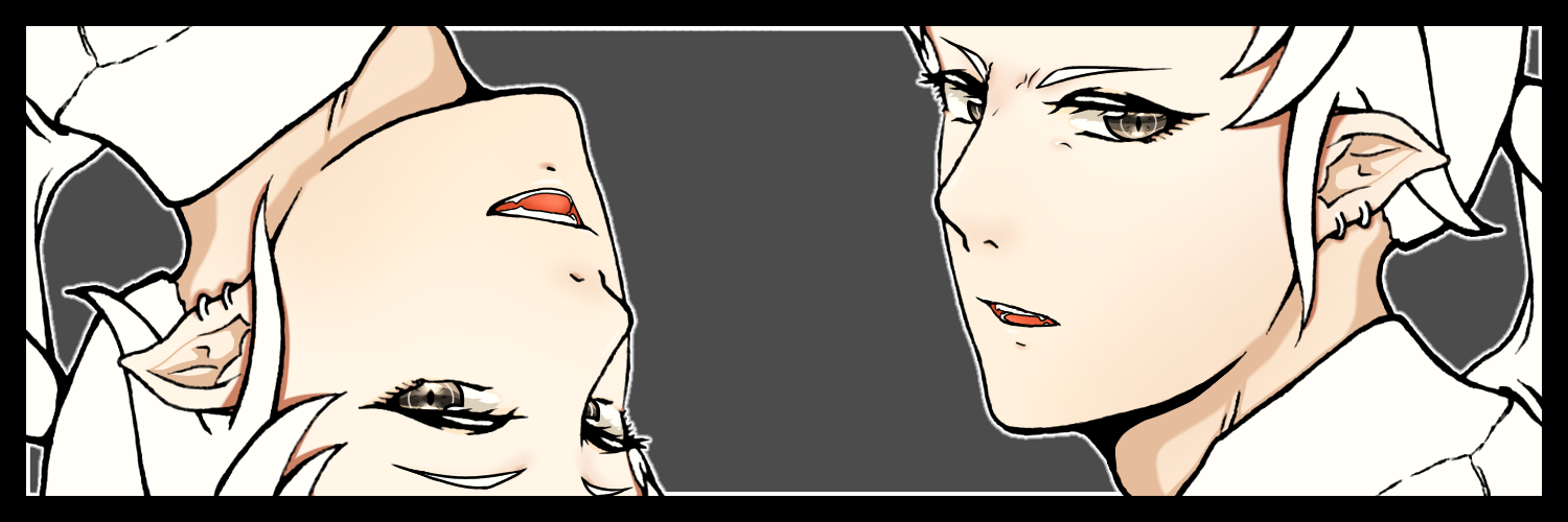 表情差分 怒りと微笑 Ibispaint