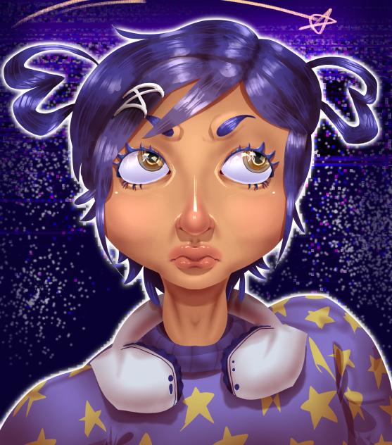 galaxy jelly(ish) lady
