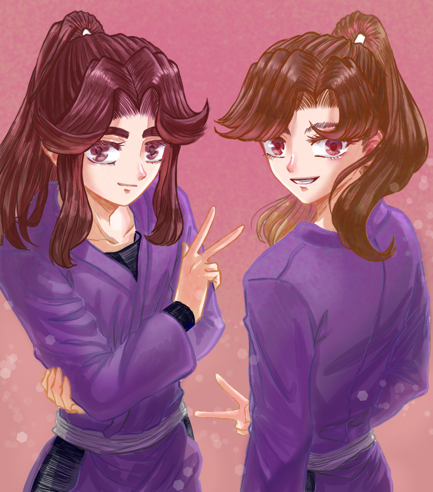 滝夜叉丸と三木ヱ門 Ibispaint