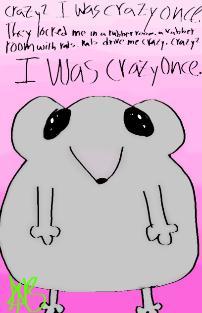 I was crazy once