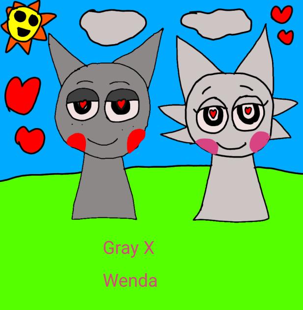 gray and Wenda fanart