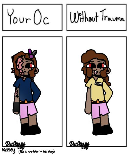 Ah, how I love un-traumatizing my ocs!