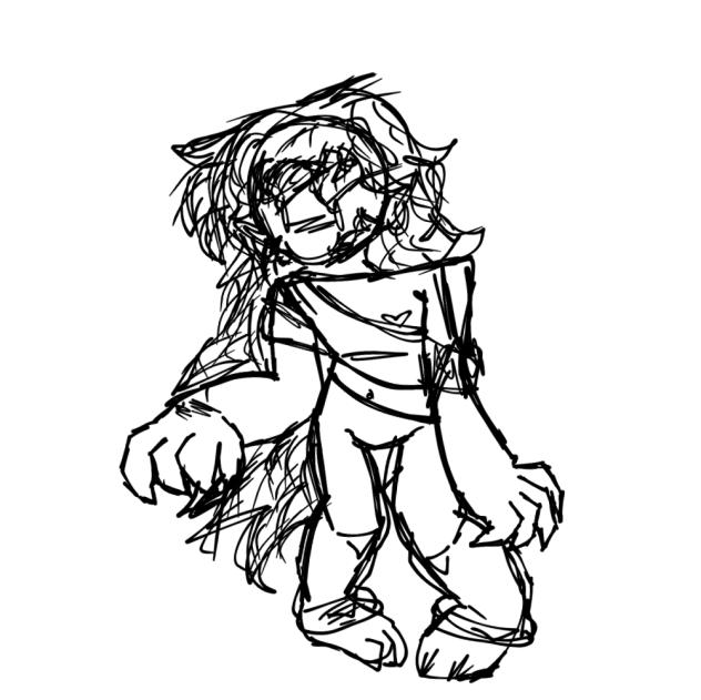 pre sketch for moondrips dtiys