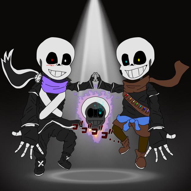 インクとクロスと...サンズ..