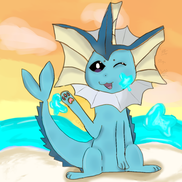 Vaporeon requested by Raftix4182