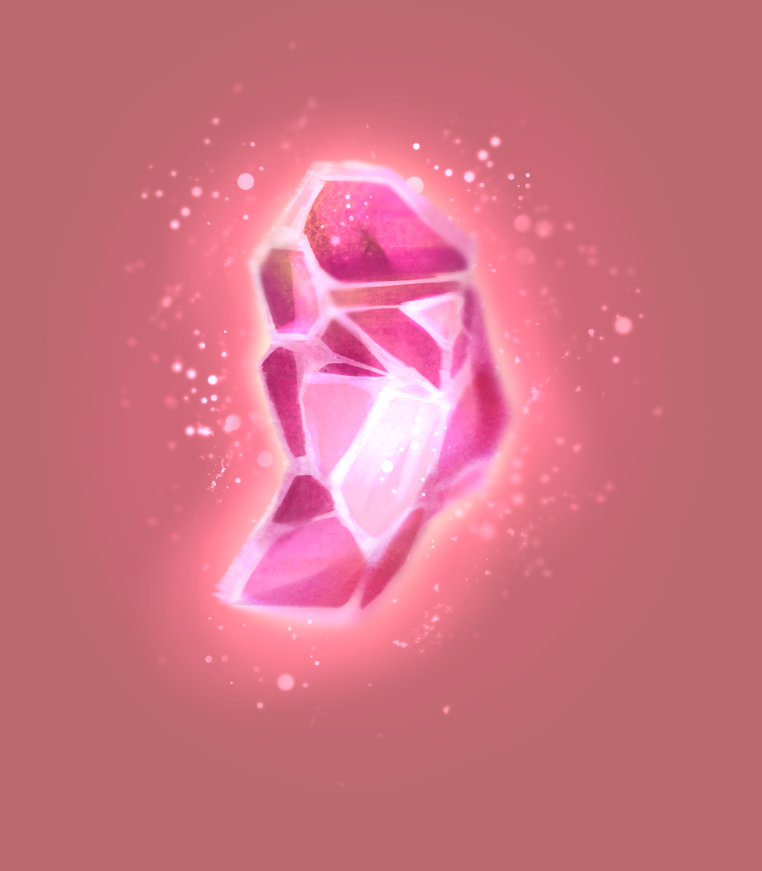my try to draw a crystal - ibisPaint