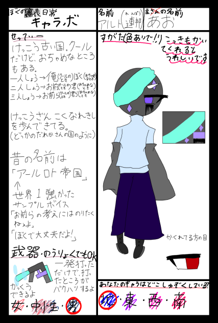 ぼくの裏表日常キャラボ！！