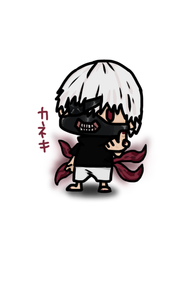 デフォルメカネキくん